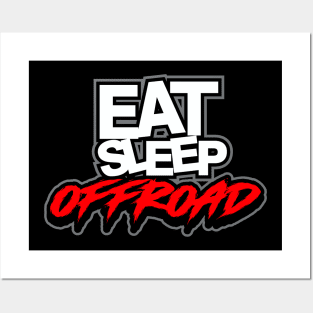 Eat Sleep Offroad Posters and Art